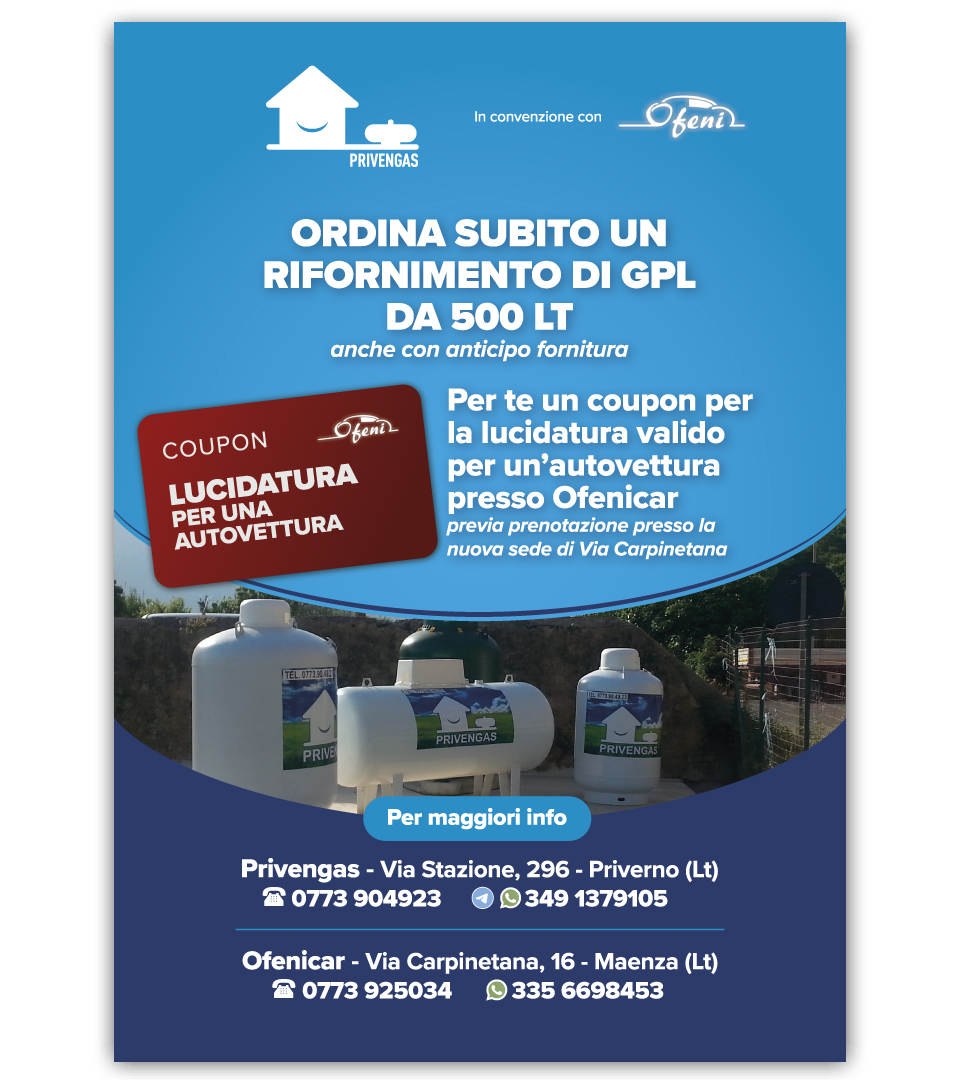 convenzione privengas-ofenicar 2026